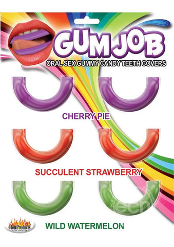 Gum Job Oral Sex Gummy Candy Teeth Covers Assorted Flavors