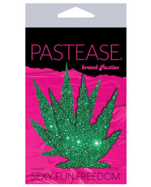 Pastease Glitter Marijuana Leaf