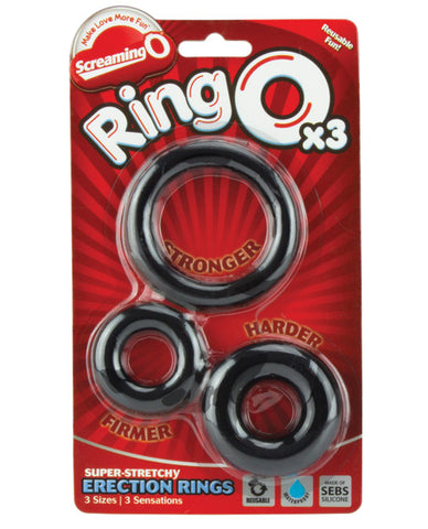 Screaming O - 3 pack Cock Ring Set