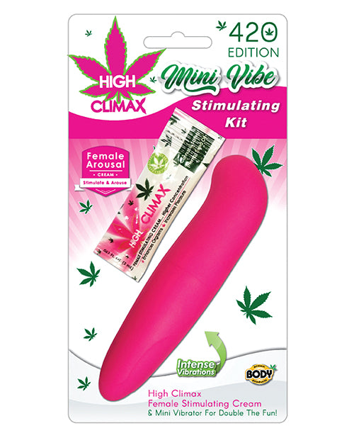 High Climax Hemp Cream and Stimulating Vibe Kit