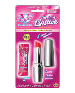 Liquid Vibrating Lipstick with Arousal Gel