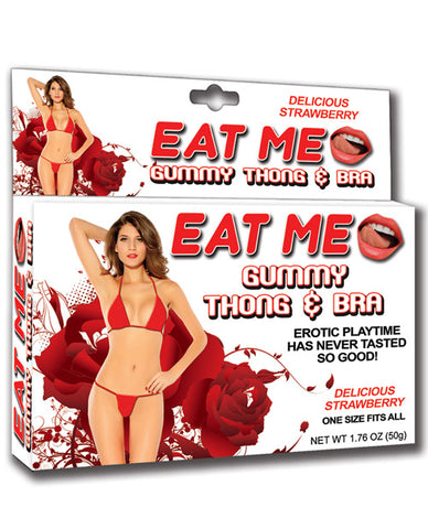 Eat Me Gummy Thong and Bra!