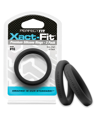 Xact Fit - Stackable Cock Rings (Pack of 2)