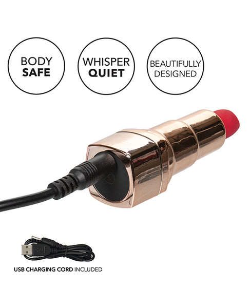 Hide & Play USB Rechargeable Lipstick Clitoral/Nipple Vibe Bullet