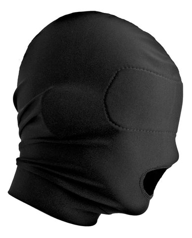 Open Mouth Hood With Padded Blindfold